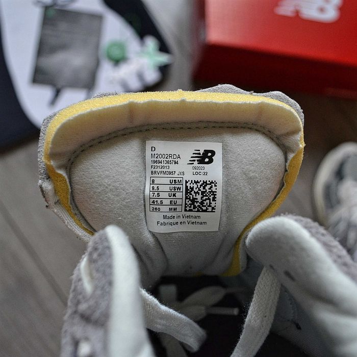 Мужские кроссовки New Balance 2002R Protection Pack 'Rain Cloud' 40-45