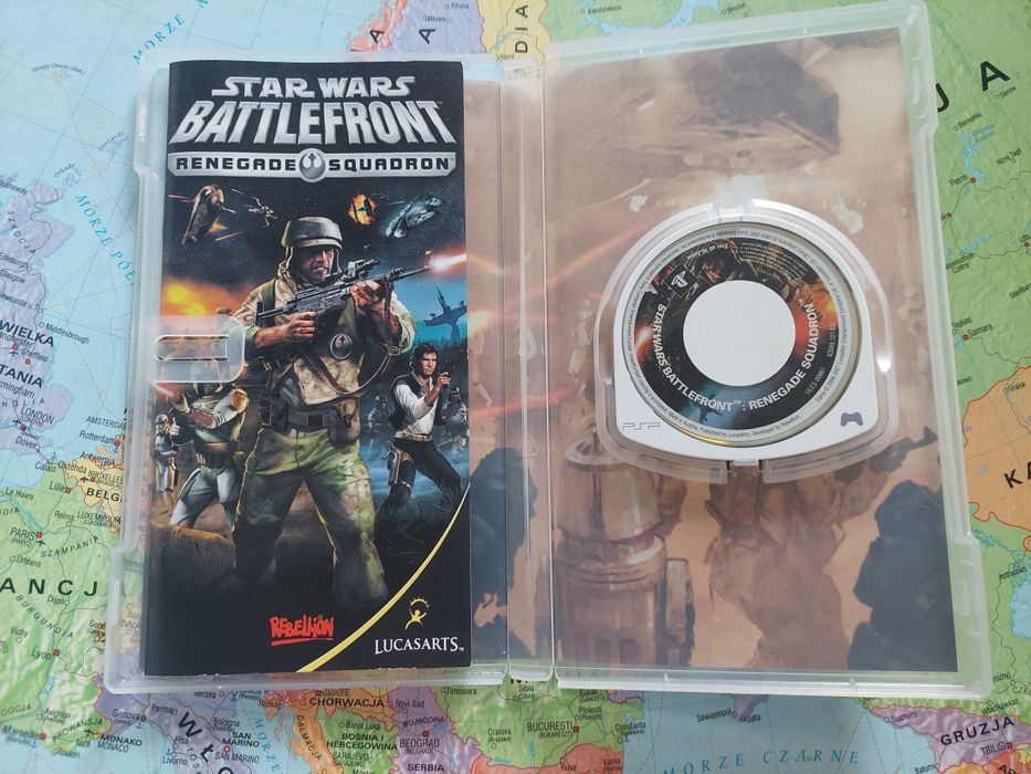 Gra sony psp star Wars renegade squadron