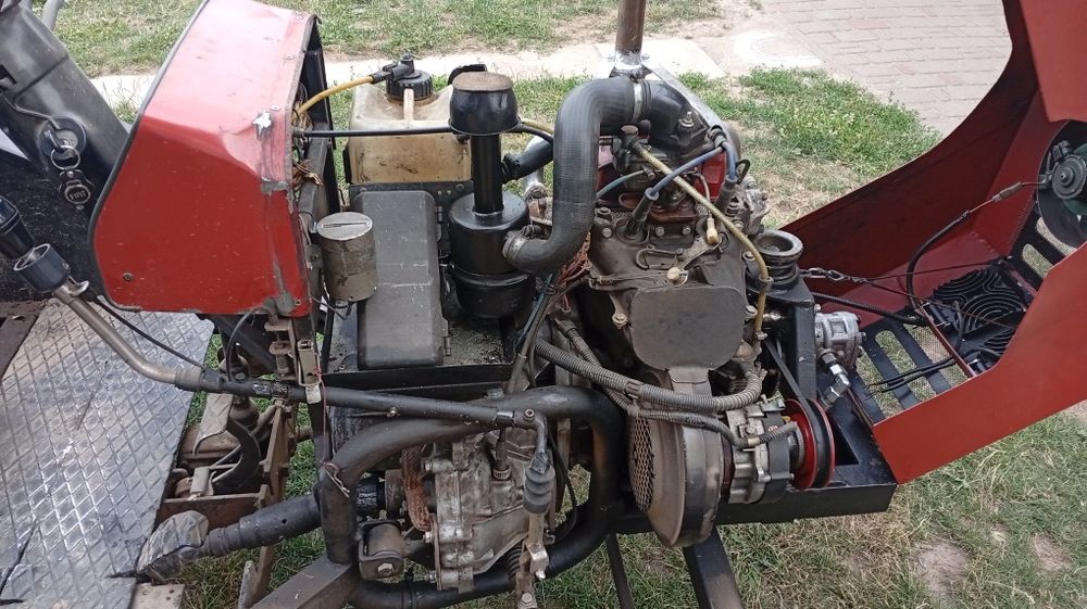 Traktorek SAM fiat 126p