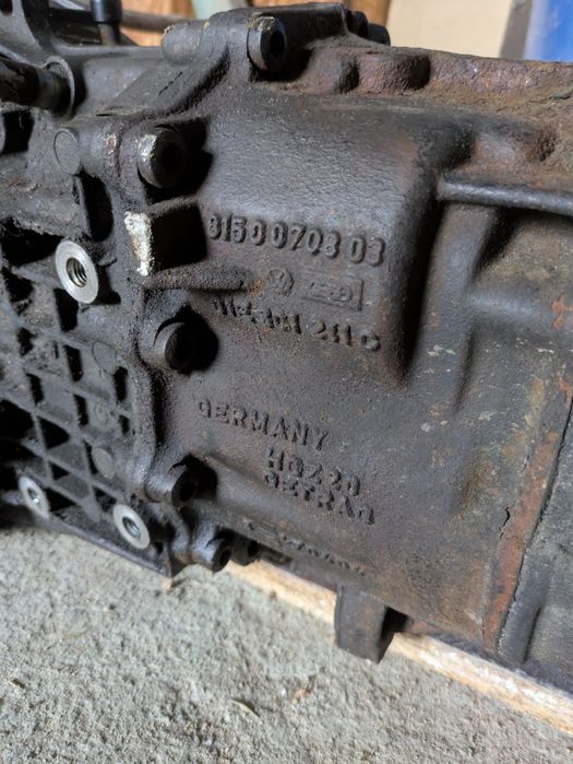 Skrzynia biegów Audi, Volkswagen