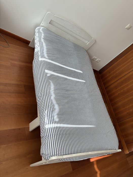 Cama rústica para crianca extensivel 1.40m/1,96m