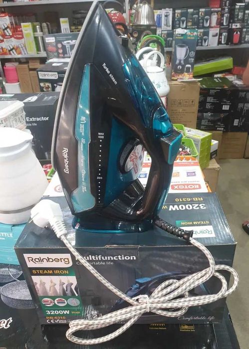 Утюг с керамической подошвой RAINBERG RB-6310 3200W
