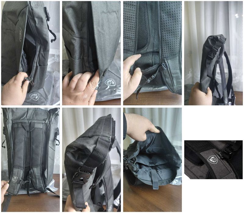 Рюкзак для ноутбука MSI Backpack 17.3" Grey (G34-N1XXX12-SI9)