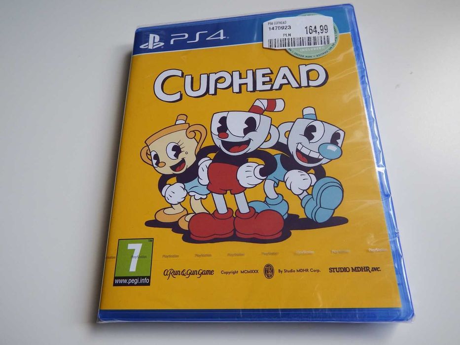 CUPHEAD PS4 NOWA zafoliowana