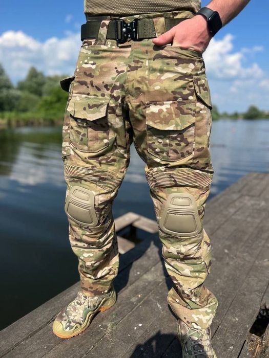 Тактичні штани з наколінниками IDOGEAR G3 мультикам оригінал S-2XL