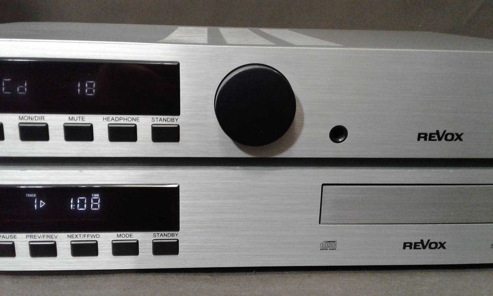 REVOX S25, REVOX S22,zestaw stereo