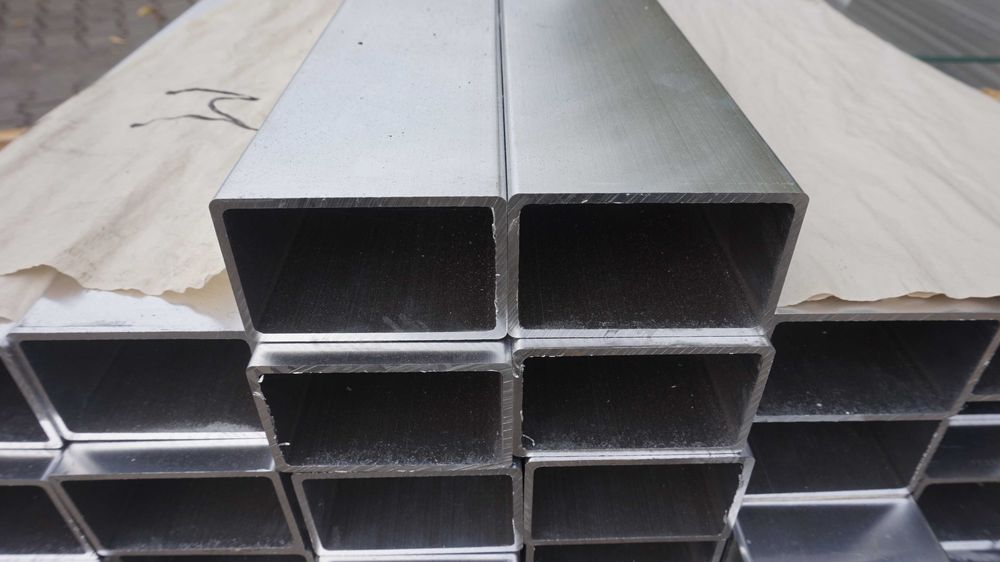 Profil aluminiowy, aluminium 80x50x3 gat. 6060/PA38
