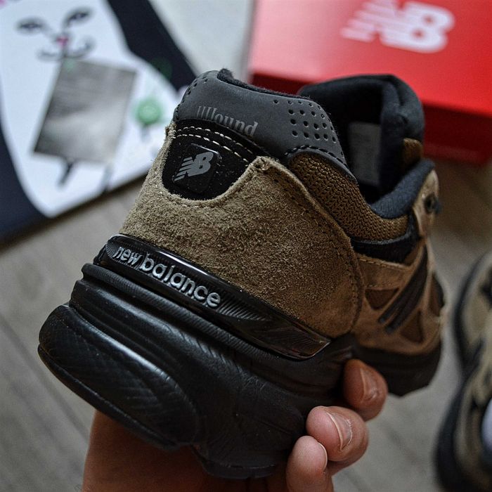 Мужские кроссовки JJJJound x New Balance Made In USA 'Brown\Black'