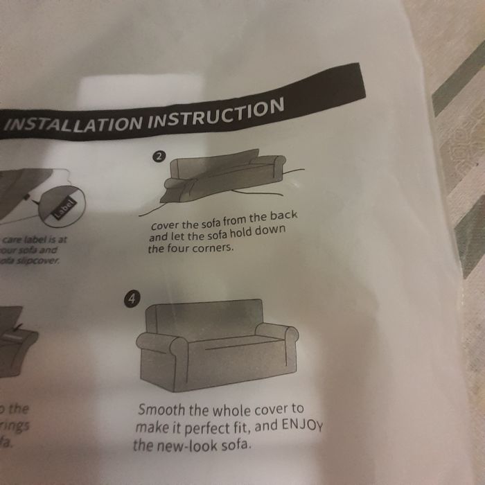 Capa para sofá nova