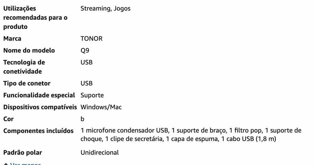 Tonor Q9 (Microphone Gaming)