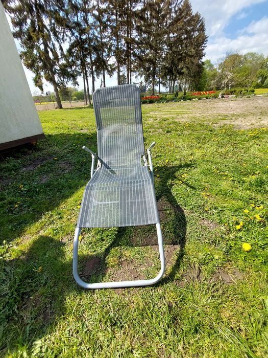 Leżak ogrodowy plażowy