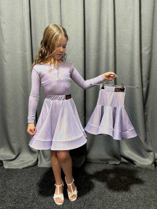 Плаття для бальних танців для дівчинки | Бейсик для виступів | 116-152