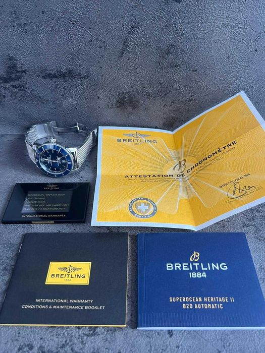 Breitling Superocean Heritage II 46, Stan BDB
