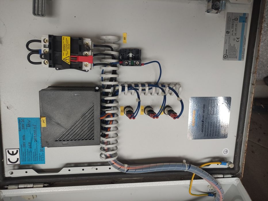 Quadro elétrico +  resistência