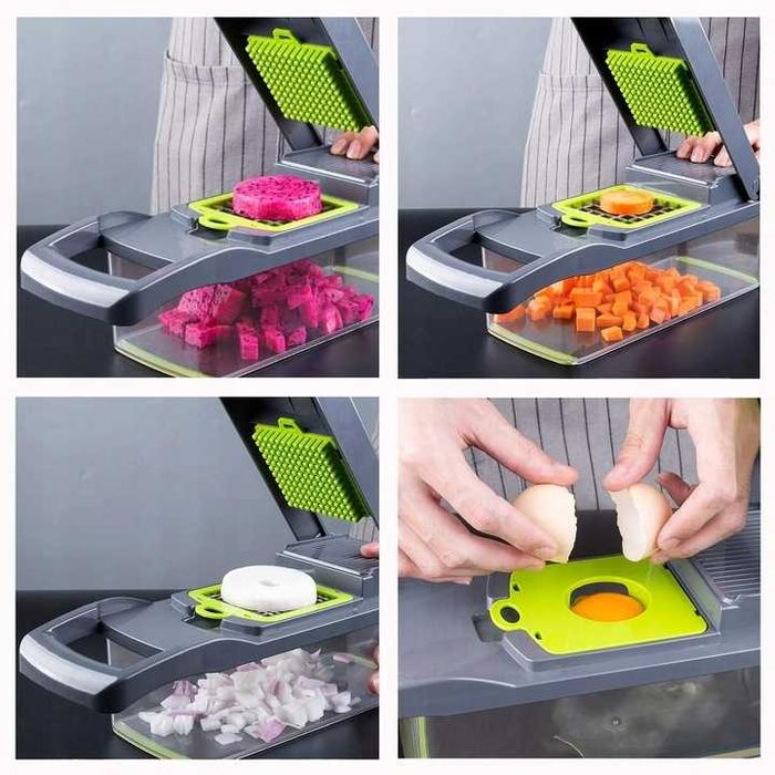 Krajalnica to wielofunkcyjne urządzenie do warzyw i owoców