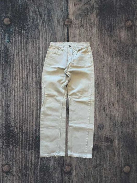 Spodnie meskie jeansy Levis 615 02 Orange tab 90s 32x32 denim