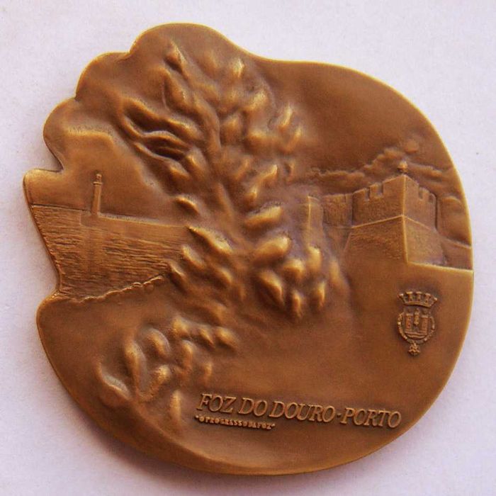 Medalha de Bronze Centenário do Jardim do Passeio Alegre por VILAR