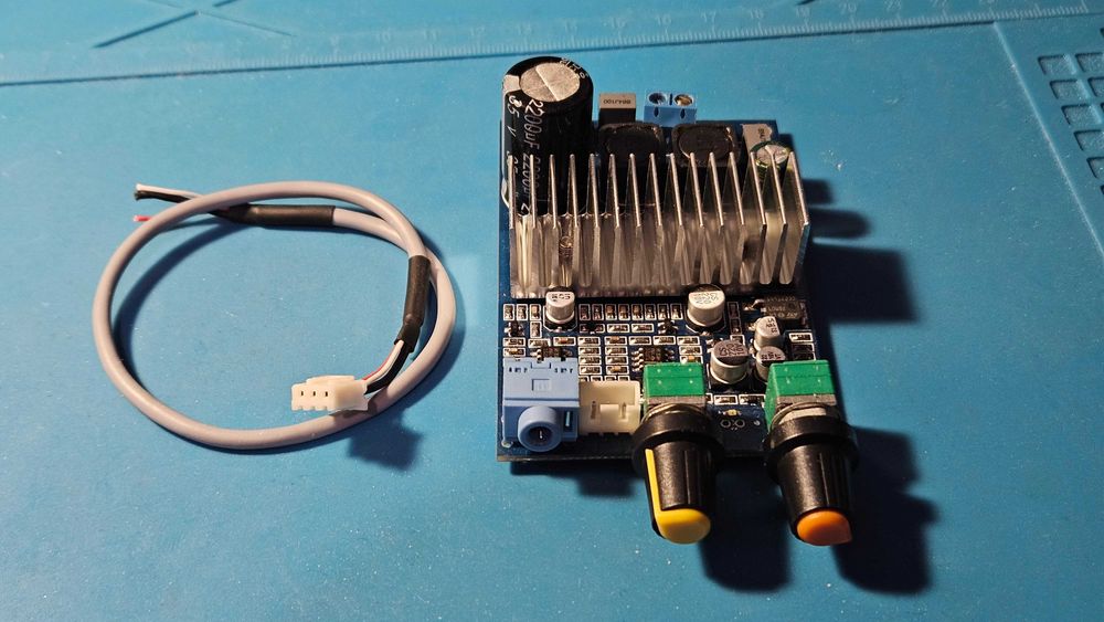 Сабвуферр Аудіо підсилювач 100W на базі TPA3116D2, фільтр НЧ, клас D