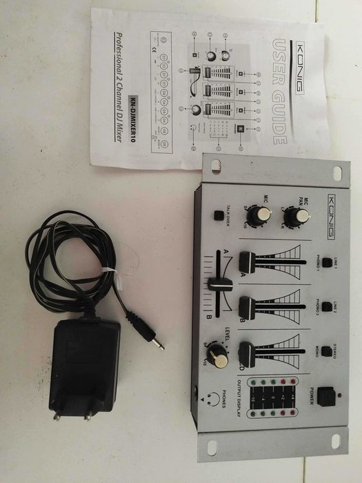 Konig DJ Mixer (2-Channel)
