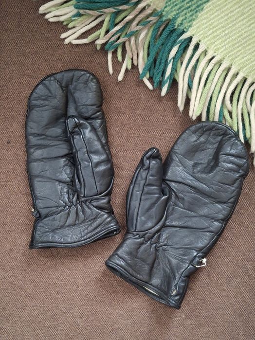 Шкіряні рукавиці,дуже теплі,на підкладці,натуральна шкіра