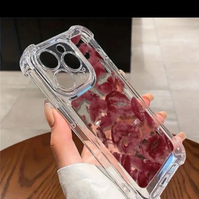 Прозорий чохол для телефону, сумісний з іPhone 15 Pro Max