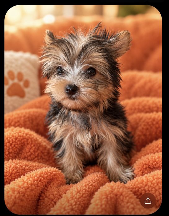 Yorkshire terrier femea miniatura excelente
