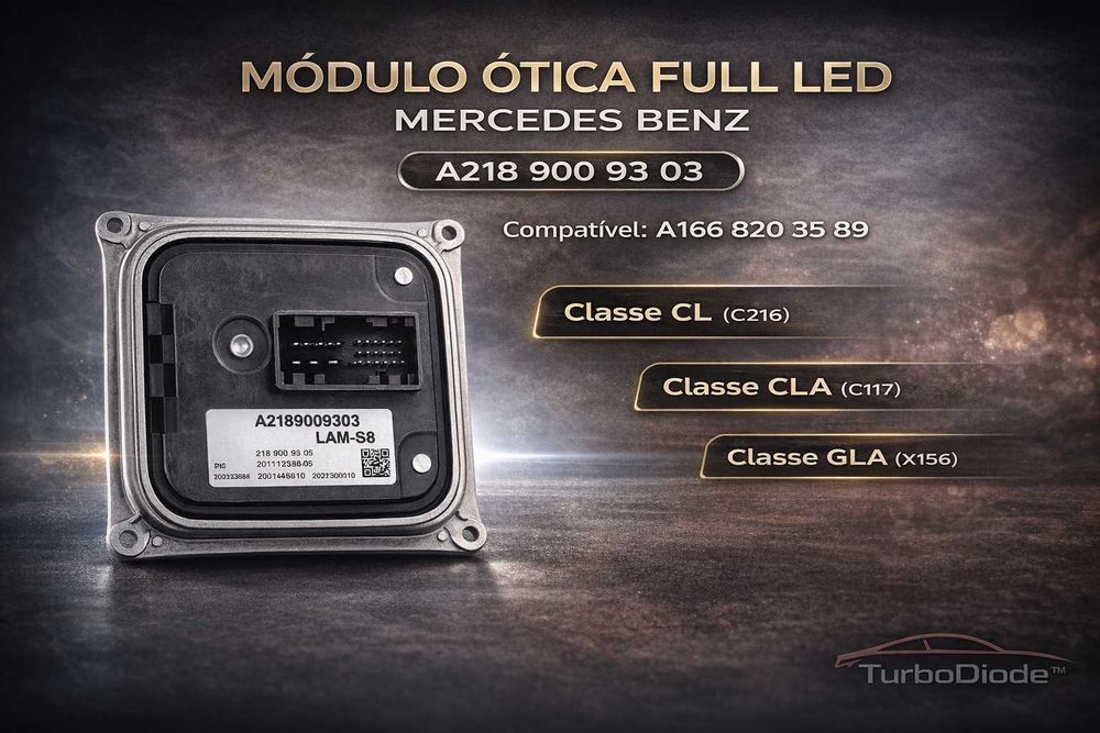 Módulo LED Mercedes CLA GLA CL A166·820·35·89 -A218·900·93·03