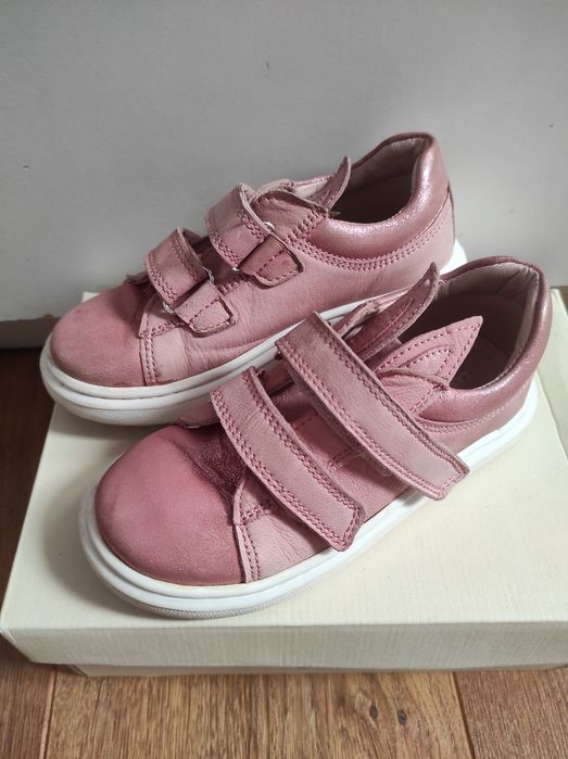 Skórzane półbuty sneakersy trampki dla dziewczyny Lasocki 26