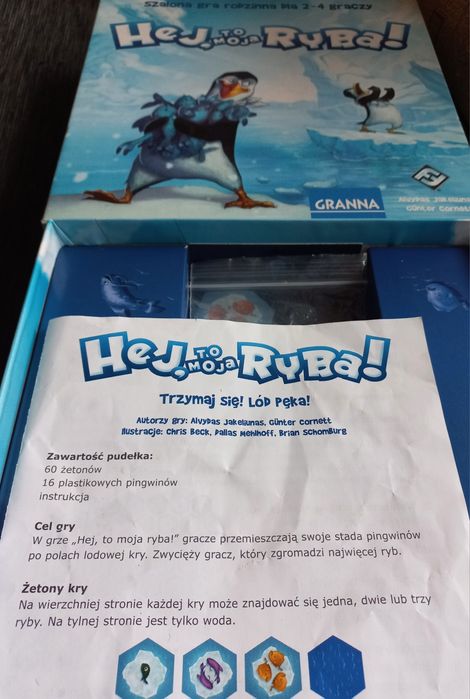 Hej, to moja ryba! Granna Gra rodzinna