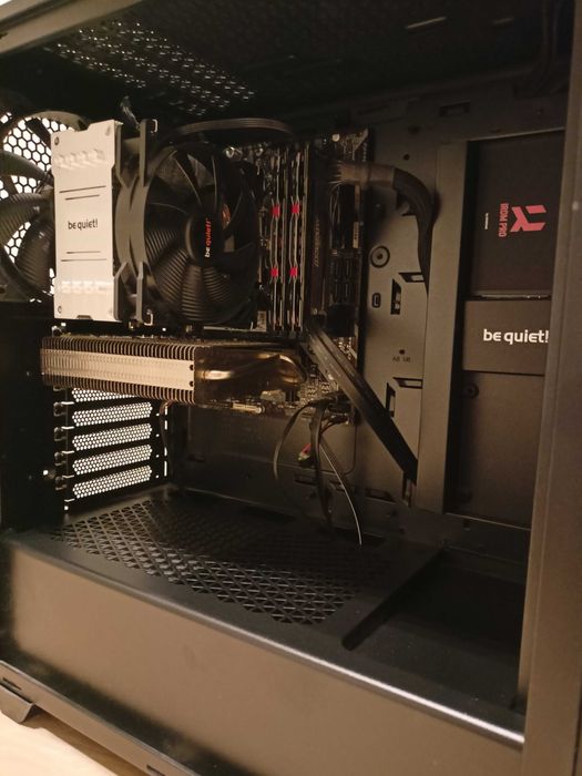 Bardzo cichy komputer (i5 8400, 1050Ti, 24GB RAM, pasywne chłodzenie)