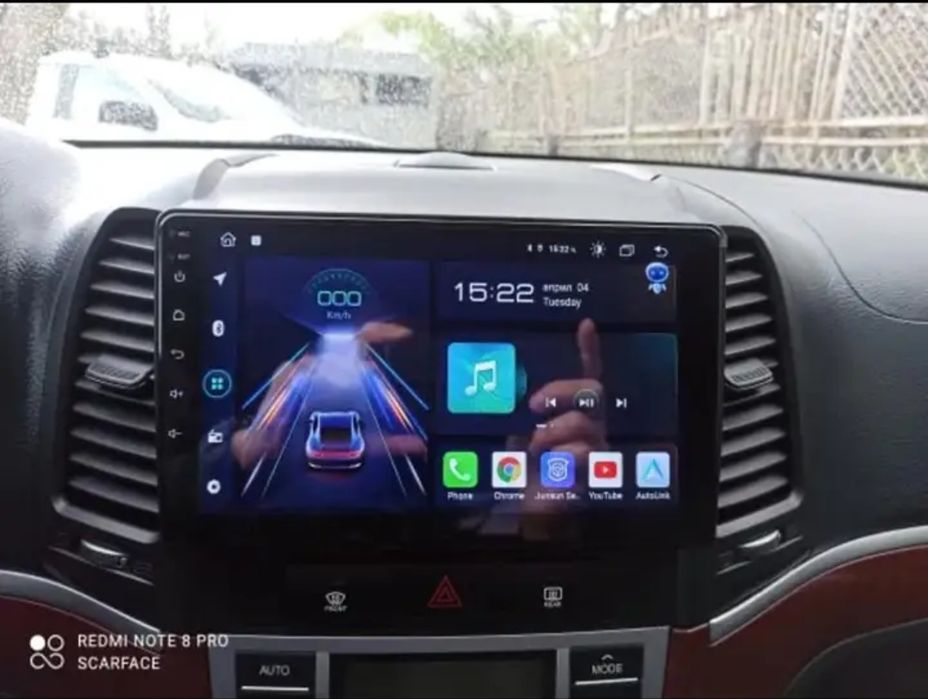 Rádio Android 14 com GPS Hyundai santa fé 2 (Novo)