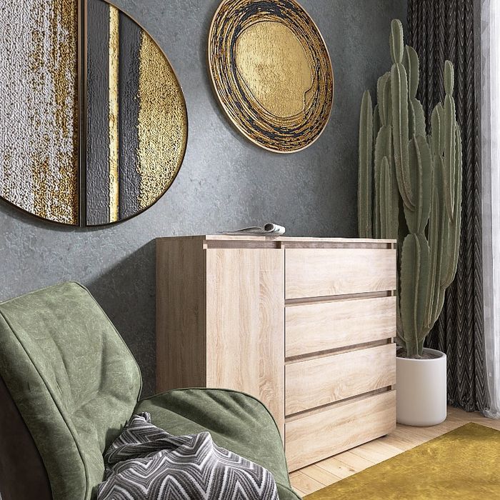 Комод без ручек.Лучшая цена мебели Днепр.