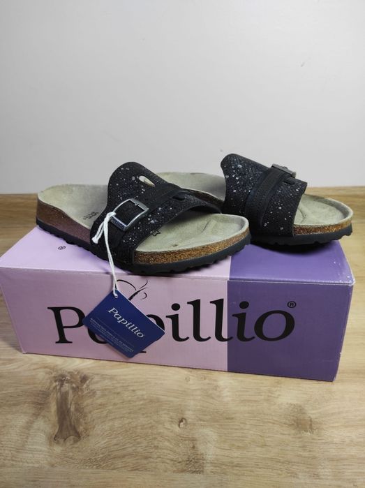 Brickenstock Papillio klapki na platformie