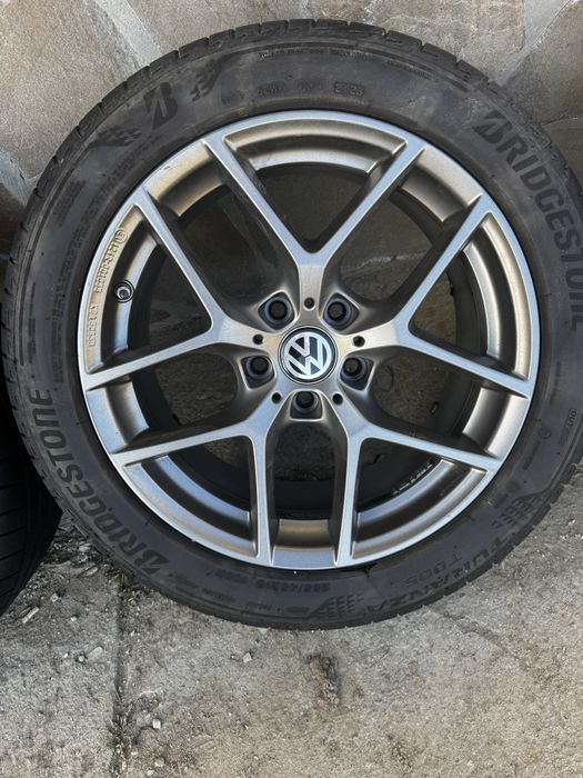 Оригінальні диски 5*120 резина BRIDGESTONE 255/45/R18 рік 21/23