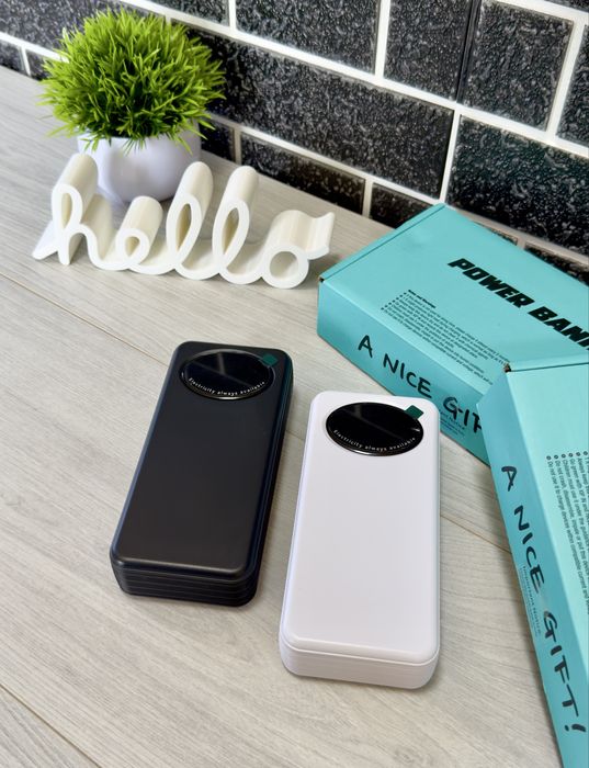 Павербанк 20000 mAh 22.5W швидка зарядка дисплей