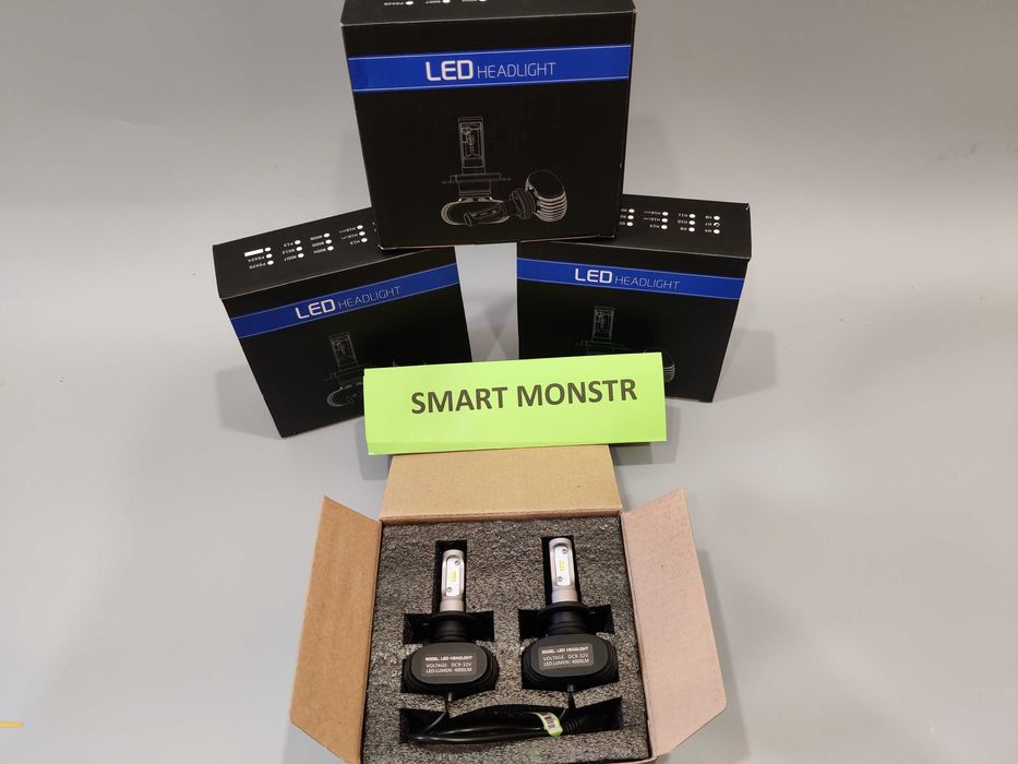 Автолампи LED G7 mini Цоколь H4