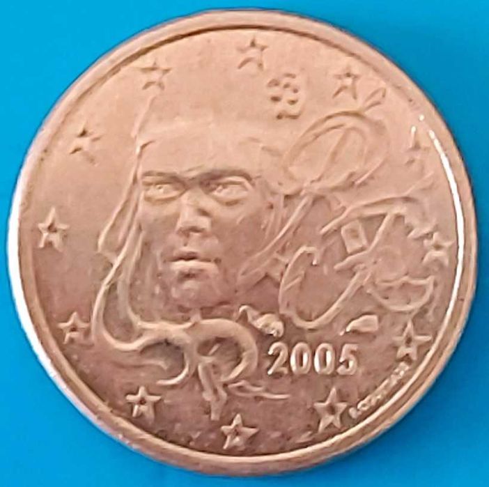 1 Cêntimo de 2005 de França
