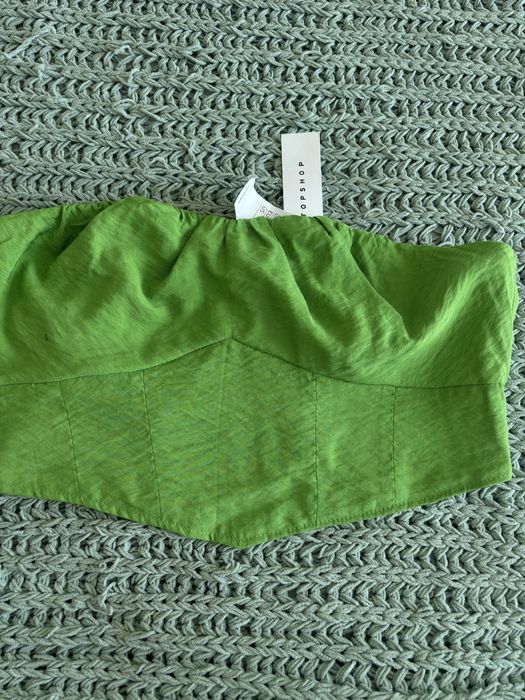 Zielony top topshop nowy z metka super sie prezentuje modny