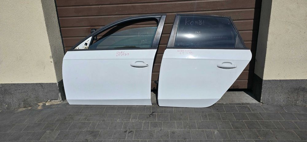 Drzwi lewe tylne tył Audi A4 B8 LY9C kombi Europa