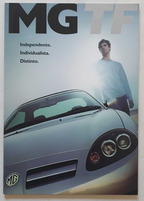 Catálogo automóvel MG TF - 2002 - Portugal