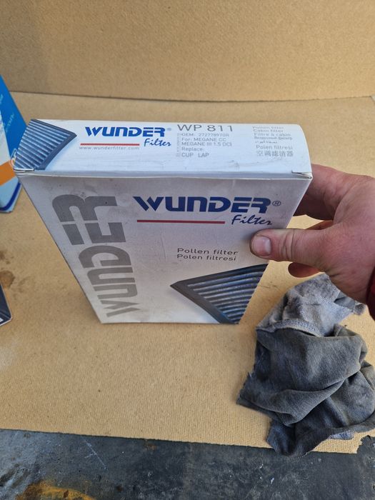 Фільтр Wunder wb809 i wp811
Фільтр салону wunder wp wb 811