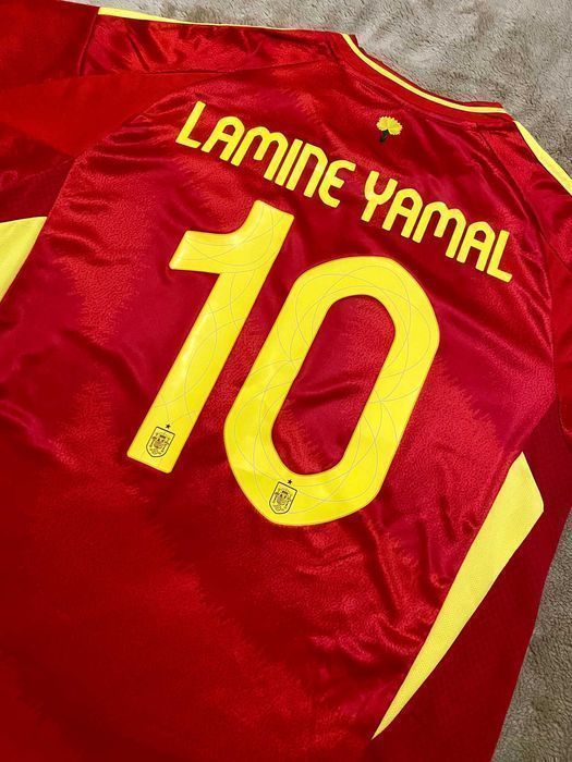 Equipamento Principal Espanha 2025 - Lamine Yamal 10