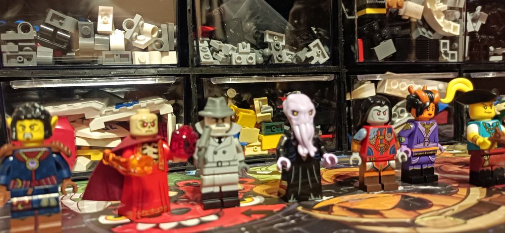 Figurki d&d LEGO mix
