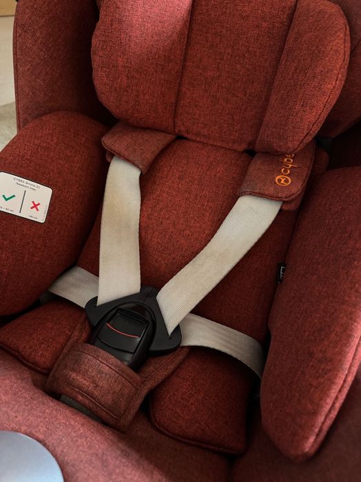 Cadeira Auto Cybex Sirona + Redutor Novo