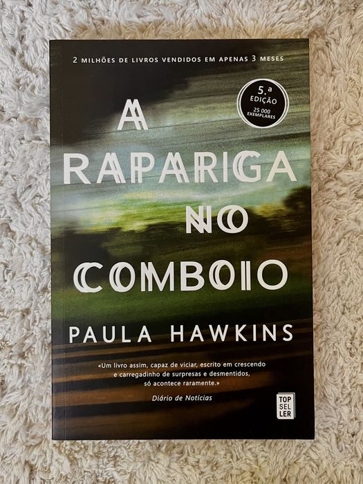 Livro - A Rapariga no Comboio (Paula Hawkins)