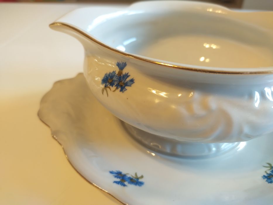 Porcelana Wałbrzych lata 60 sosjerka