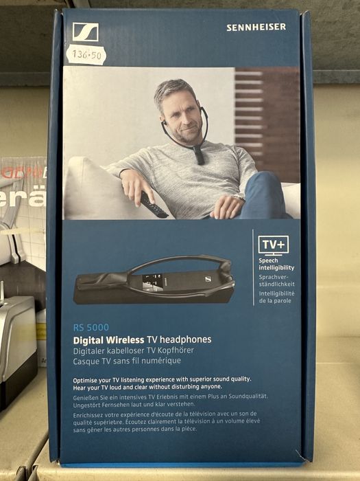 SENNHEISER TV headPhones digital wireless