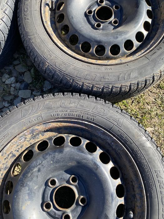 Резина з дисками все сезонна 165/65 R15 розболтовка 5*100