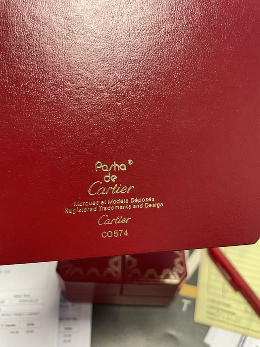 Caixas cartier dois modelos