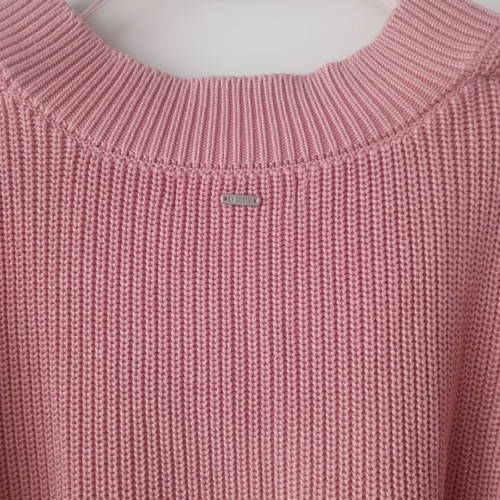 Sweterek damski różowy Big Star